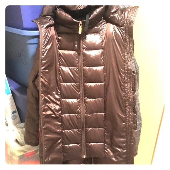 Calvin klein double zipper coat Clearance